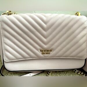 V.S Blush Quilted Cross body (Full size)